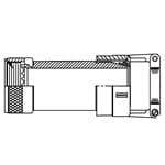 Imagen ampliada de Glenair M85049/111N61KN12-6