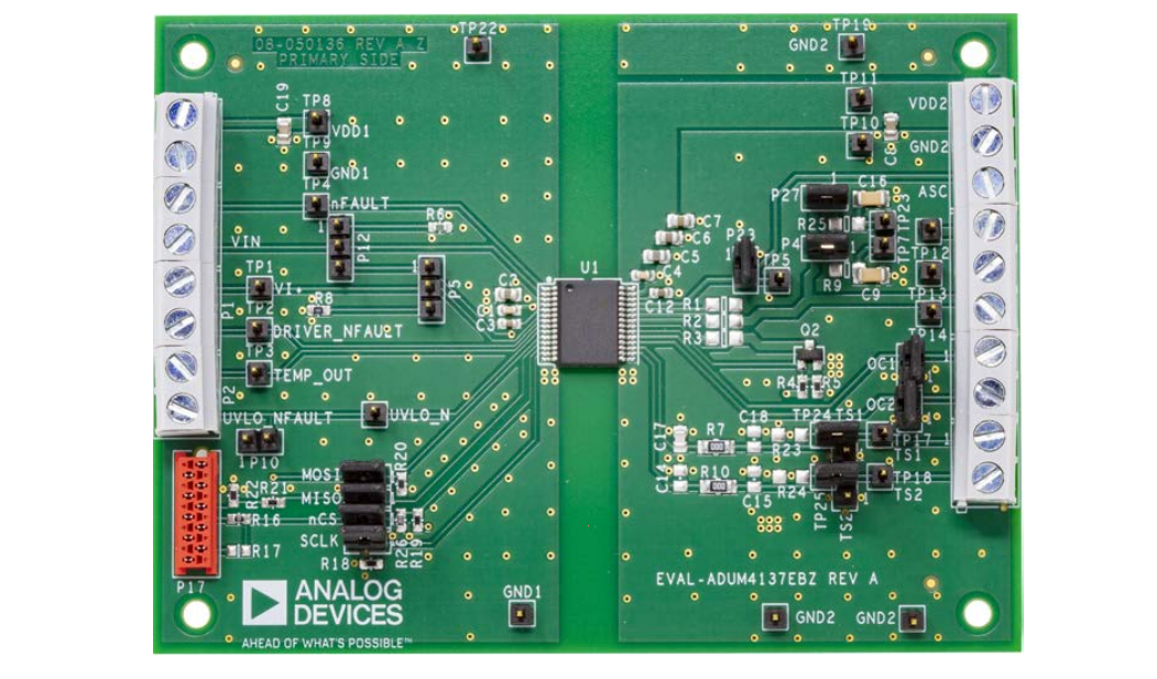 Location Circuit - Analog Devices Inc. EVAL-ADuM4137 Evaluation Kit Location Circuit - Analog Devices Inc. EVAL-ADuM4137 Evaluation Kit