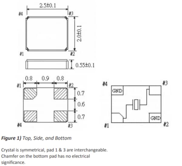 Block Diagram - ECS ECX-2236B SMD Crystals Block Diagram - ECS ECX-2236B SMD Crystals