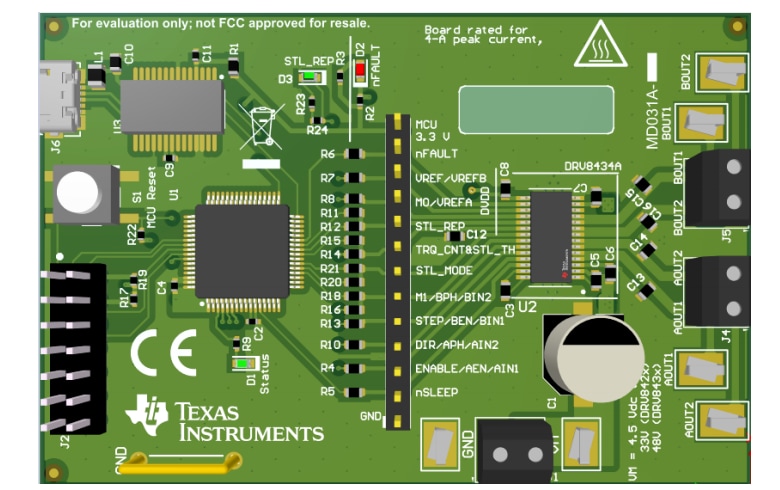 Texas Instruments DRV8434AEVM Evaluation Module