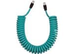 RJ45 Coiled Ethernet Cable Assemblies