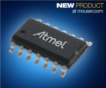 Atmel’s 8-Bit ATtiny102/104 Microcontrollers Now at Mouser